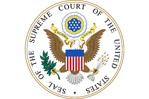 Seal of the Supreme Court of the United States - Badge